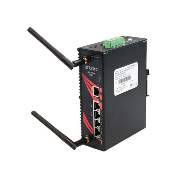 Industrial 5-Port Gigabit Ethernet with Dual Radio IEEE 802.11a/b/g/n/ac Wireless Access Point